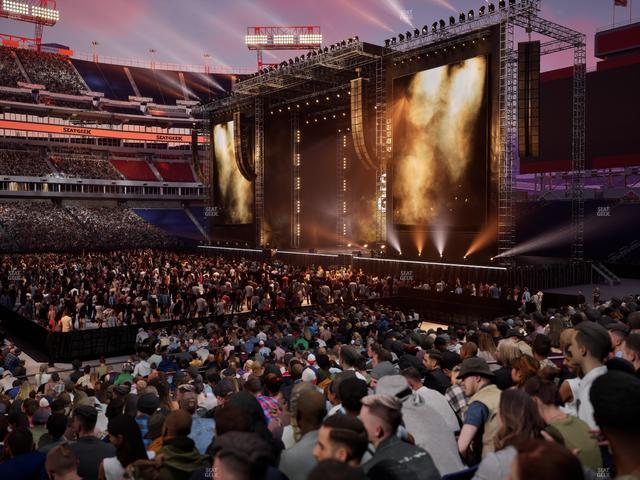 Nissan Stadium - Section 112 Seat View
