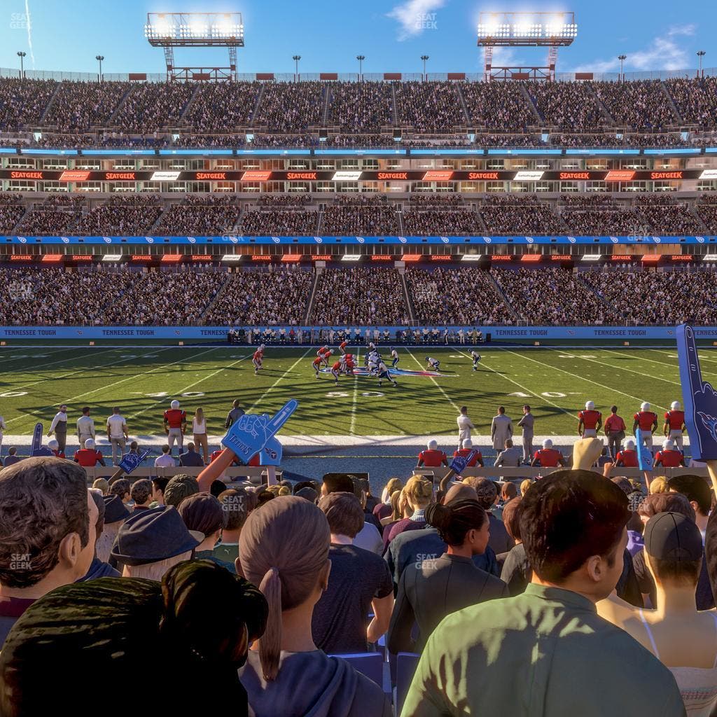 Nissan Stadium - Section 112 Seat View