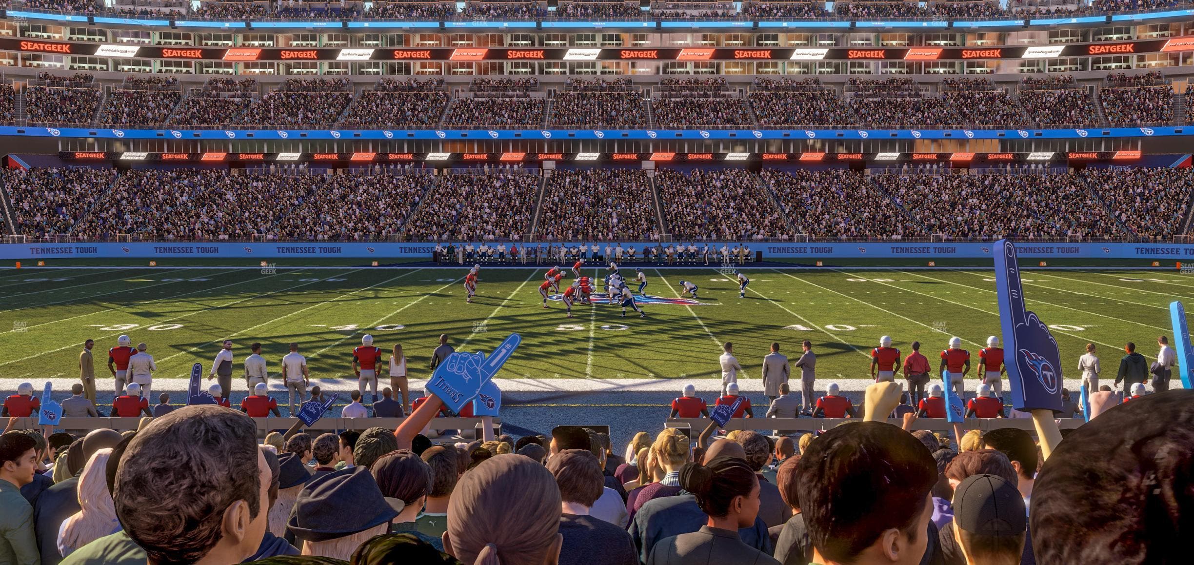 Nissan Stadium - Section 112 Seat View