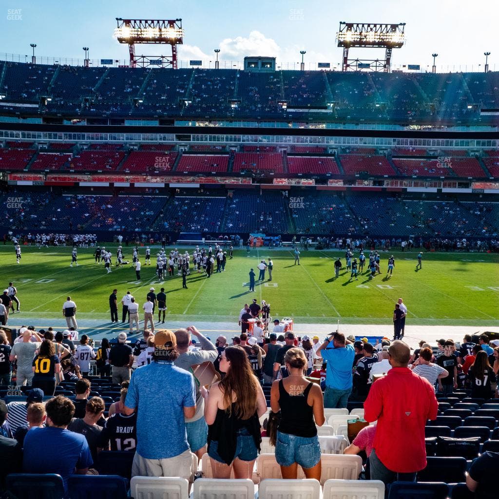 Nissan Stadium - Section 112 Seat View