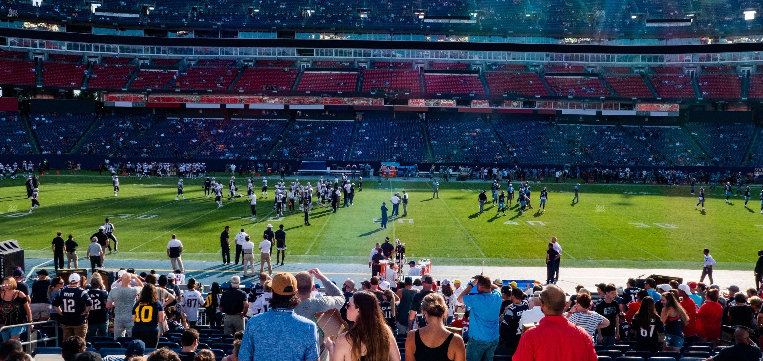 Nissan Stadium - Section 112 Seat View