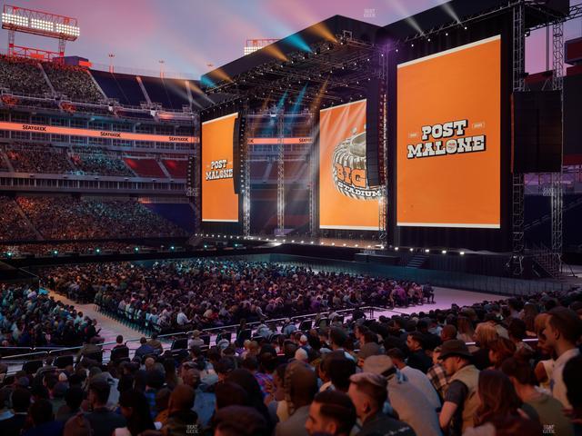 Nissan Stadium - Section 112 Seat View