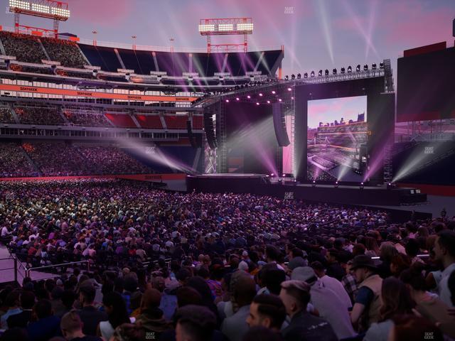 Nissan Stadium - Section 112 Seat View