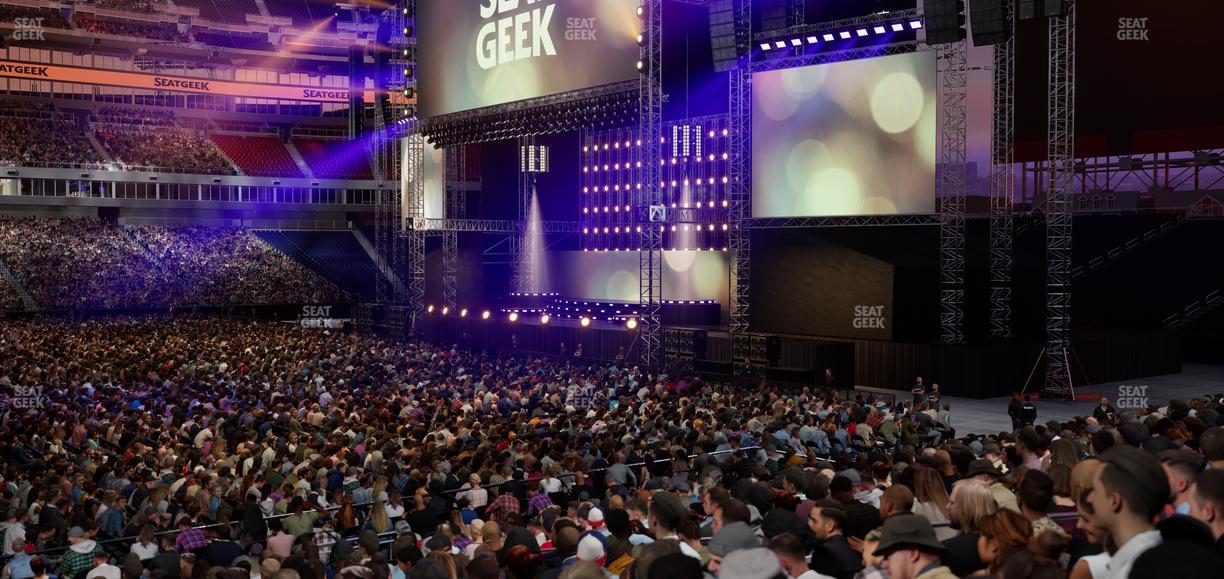 Nissan Stadium - Section 112 Seat View