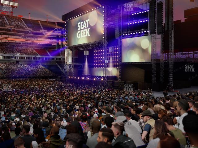 Nissan Stadium - Section 112 Seat View