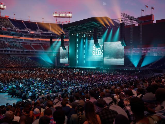 Nissan Stadium - Section 113 Seat View