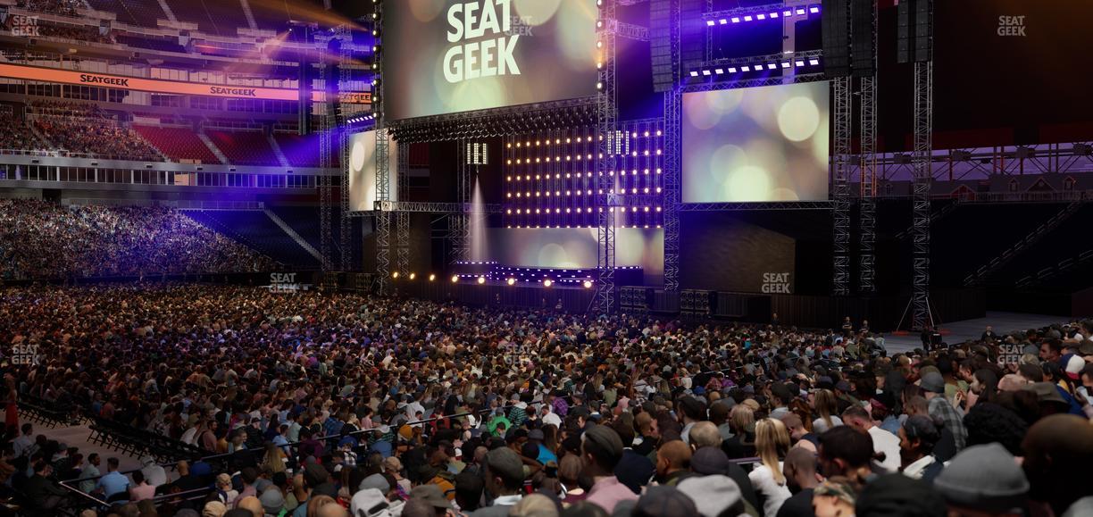 Nissan Stadium - Section 113 Seat View