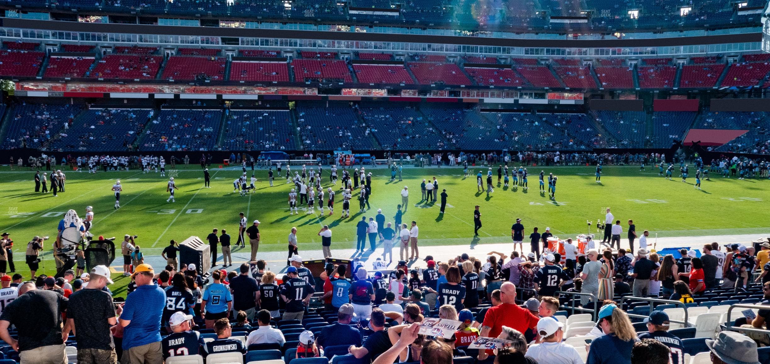 Nissan Stadium - Section 113 Seat View