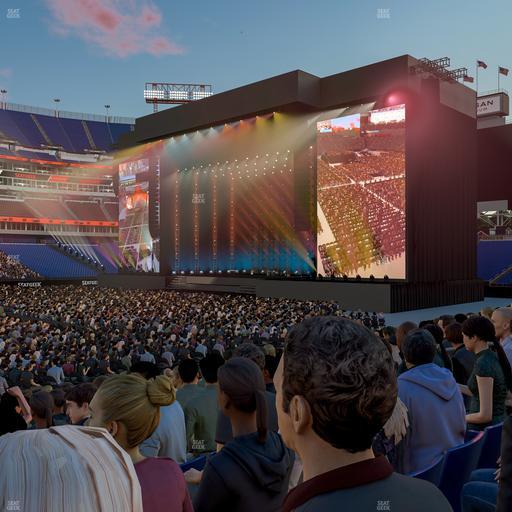Nissan Stadium - Section 113 Seat View