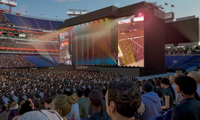 Nissan Stadium - Section 113 Seat View