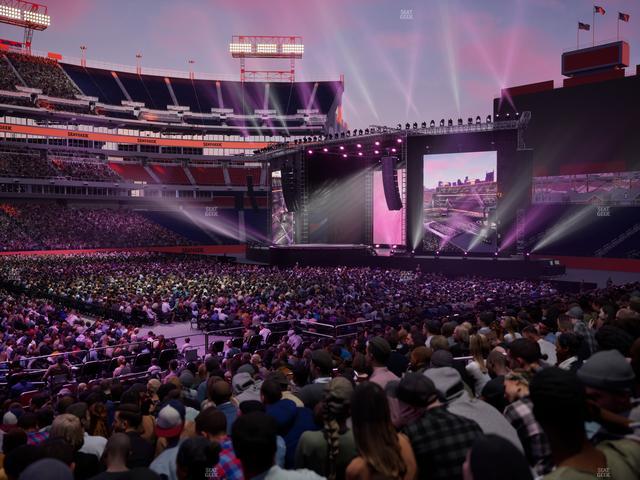 Nissan Stadium - Section 113 Seat View