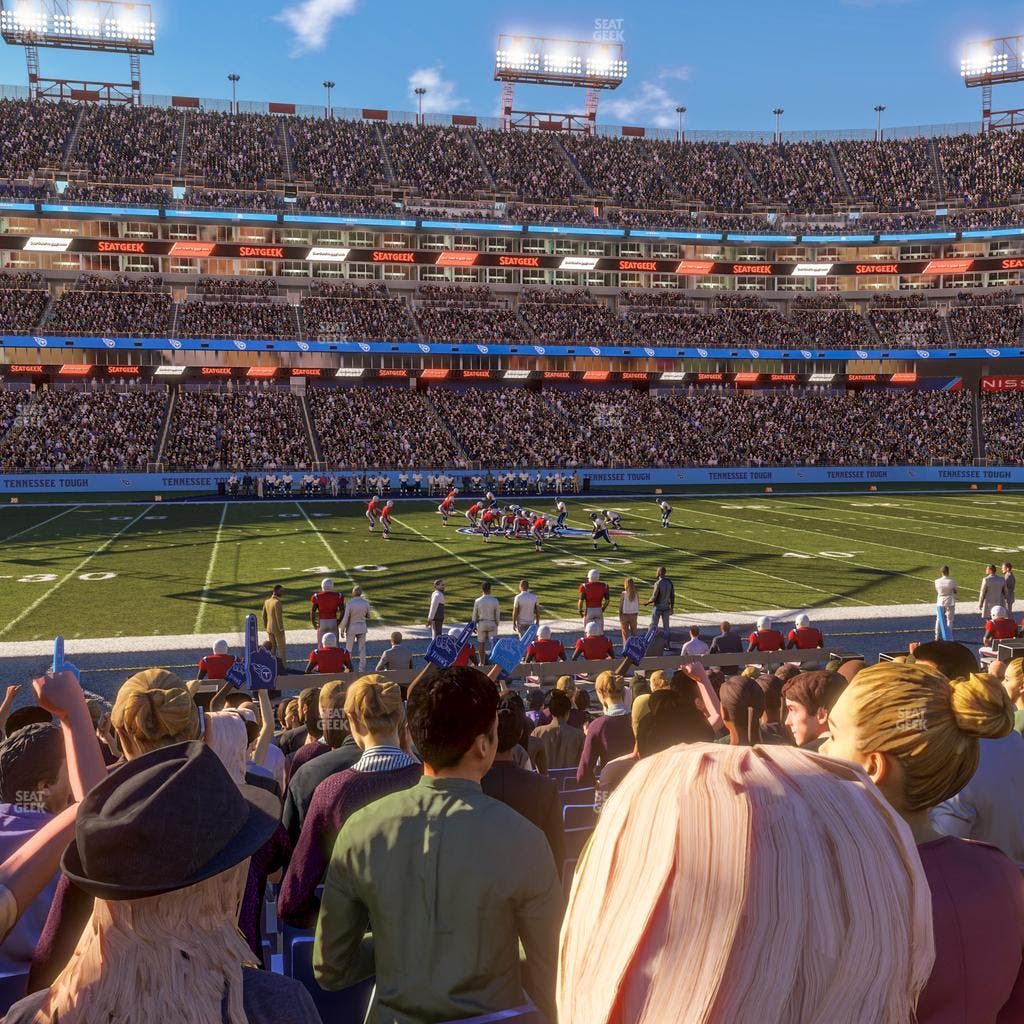 Nissan Stadium - Section 113 Seat View