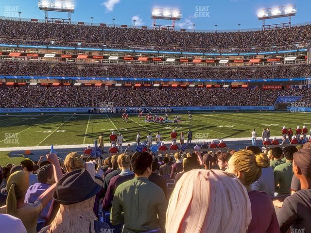 Nissan Stadium - Section 113 Seat View