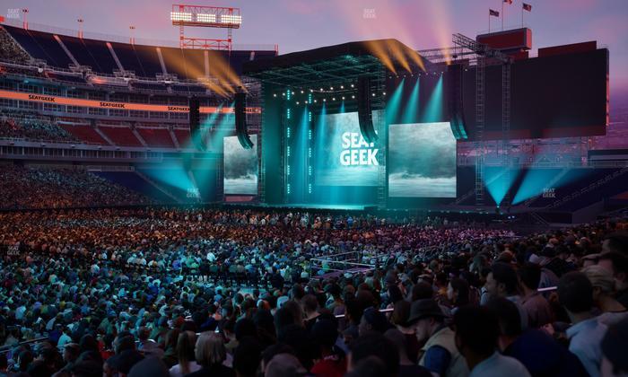 Nissan Stadium - Section 114 Seat View
