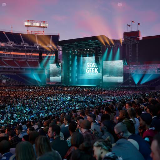 Nissan Stadium - Section 115 Seat View