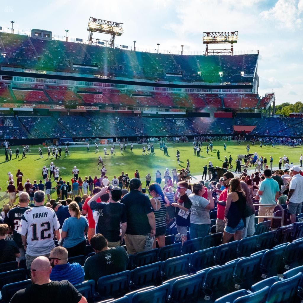 Nissan Stadium - Section 115 Seat View