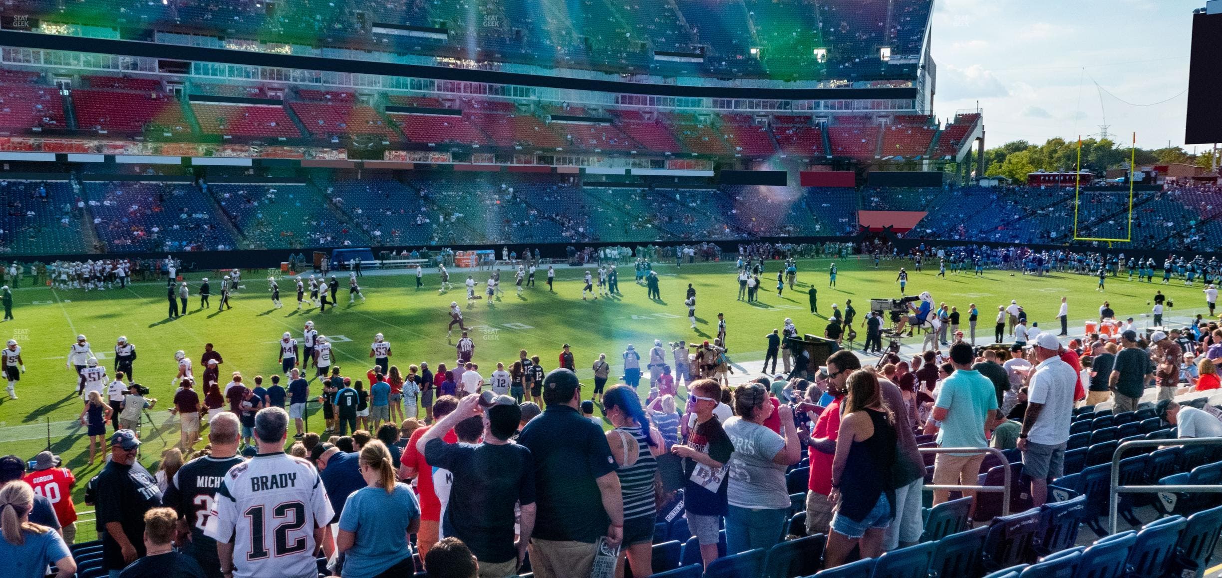 Nissan Stadium - Section 115 Seat View