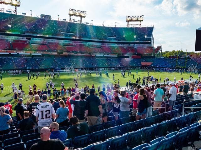 Nissan Stadium - Section 115 Seat View