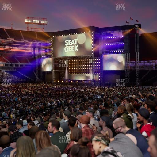 Nissan Stadium - Section 115 Seat View