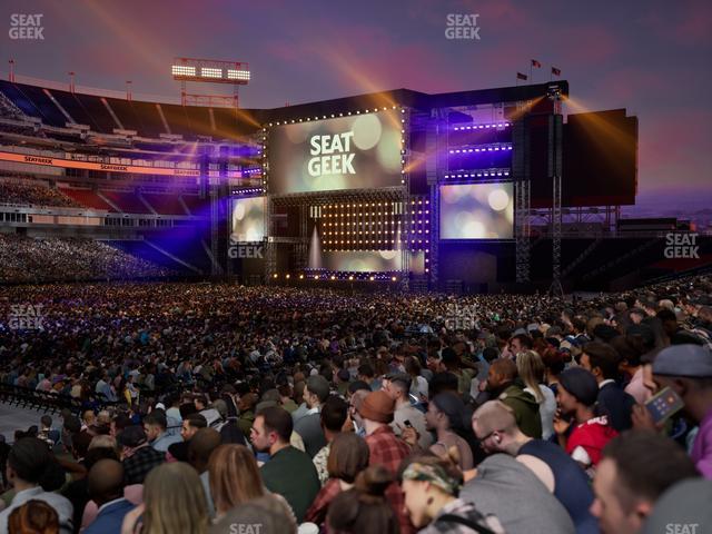 Nissan Stadium - Section 115 Seat View