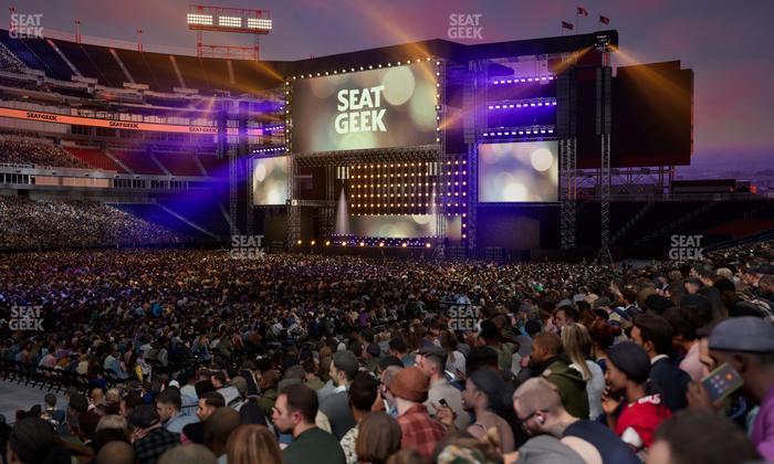 Nissan Stadium - Section 115 Seat View