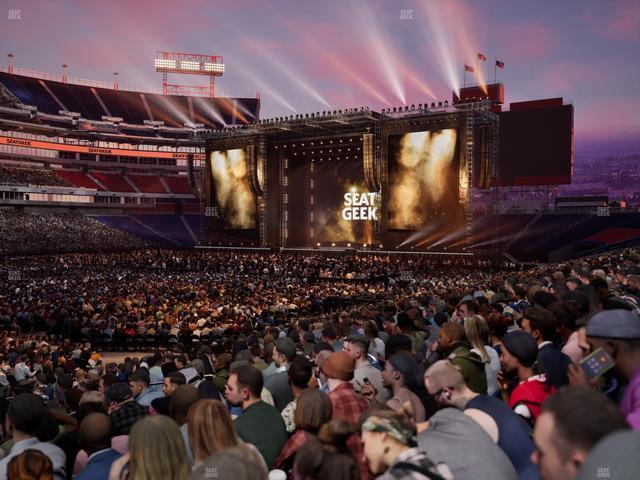 Nissan Stadium - Section 115 Seat View