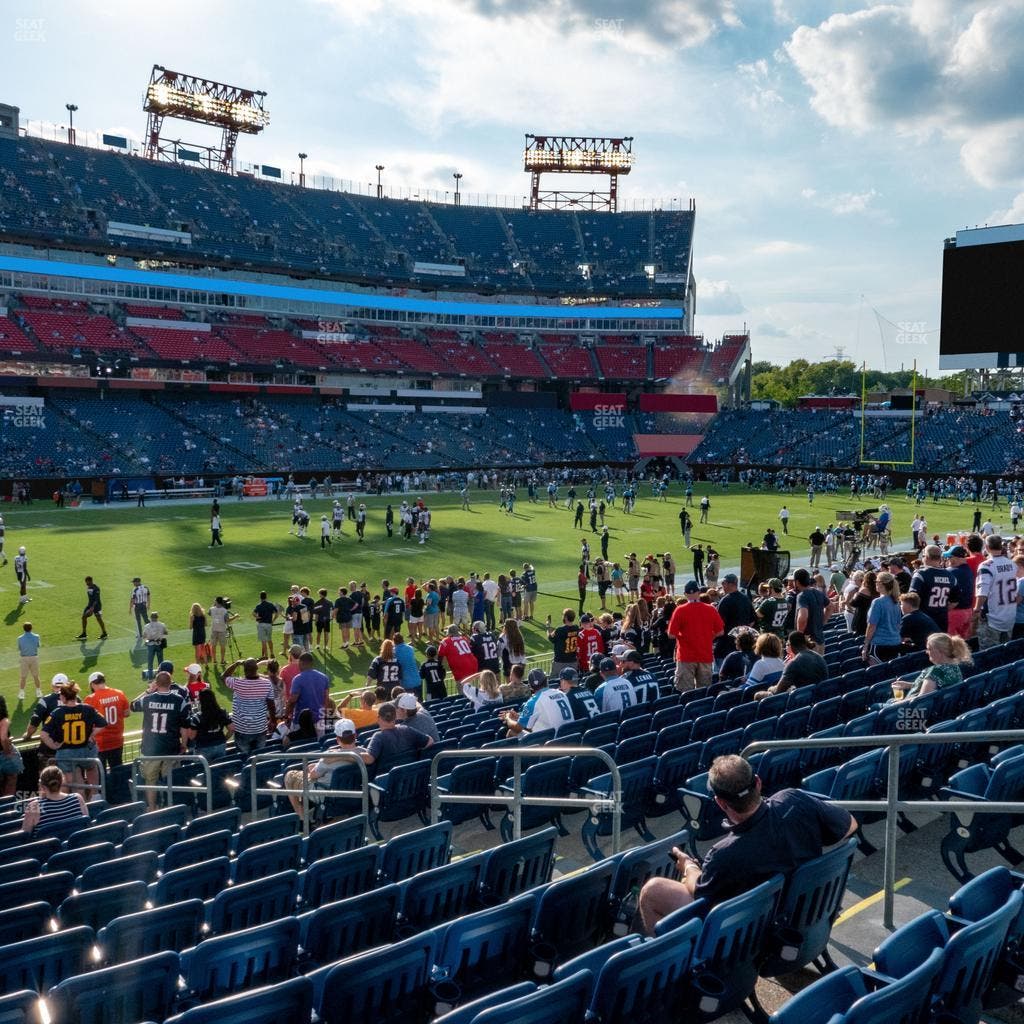 Nissan Stadium - Section 116 Seat View