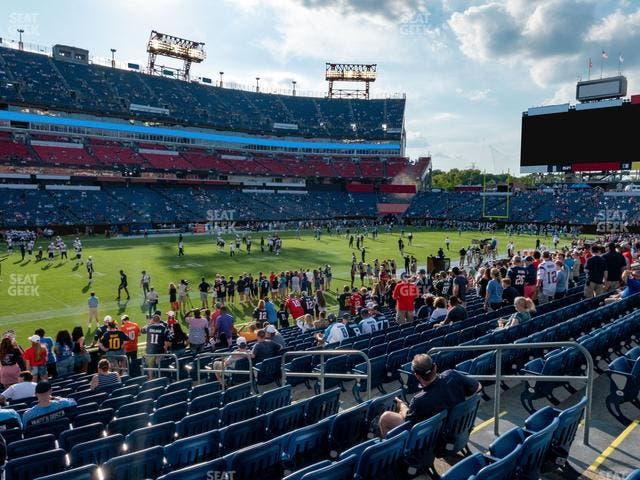 Nissan Stadium - Section 116 Seat View