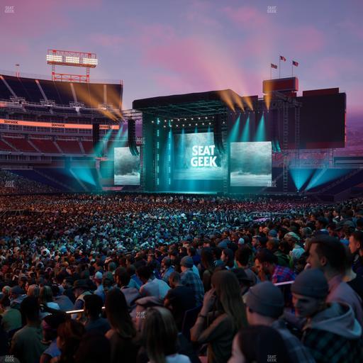 Nissan Stadium - Section 116 Seat View