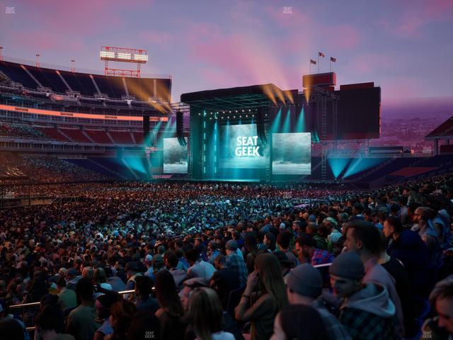 Nissan Stadium - Section 116 Seat View