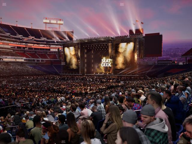 Nissan Stadium - Section 116 Seat View