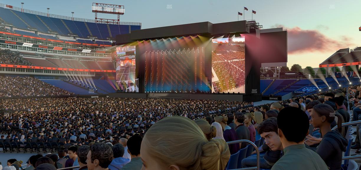 Nissan Stadium - Section 116 Seat View