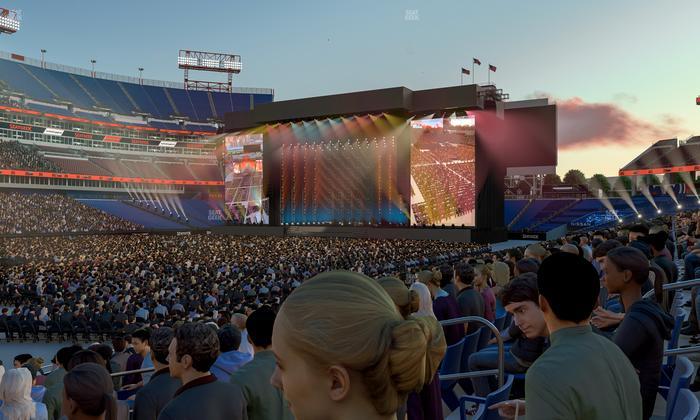 Nissan Stadium - Section 116 Seat View