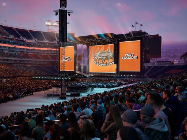 Nissan Stadium - Section 116 Seat View