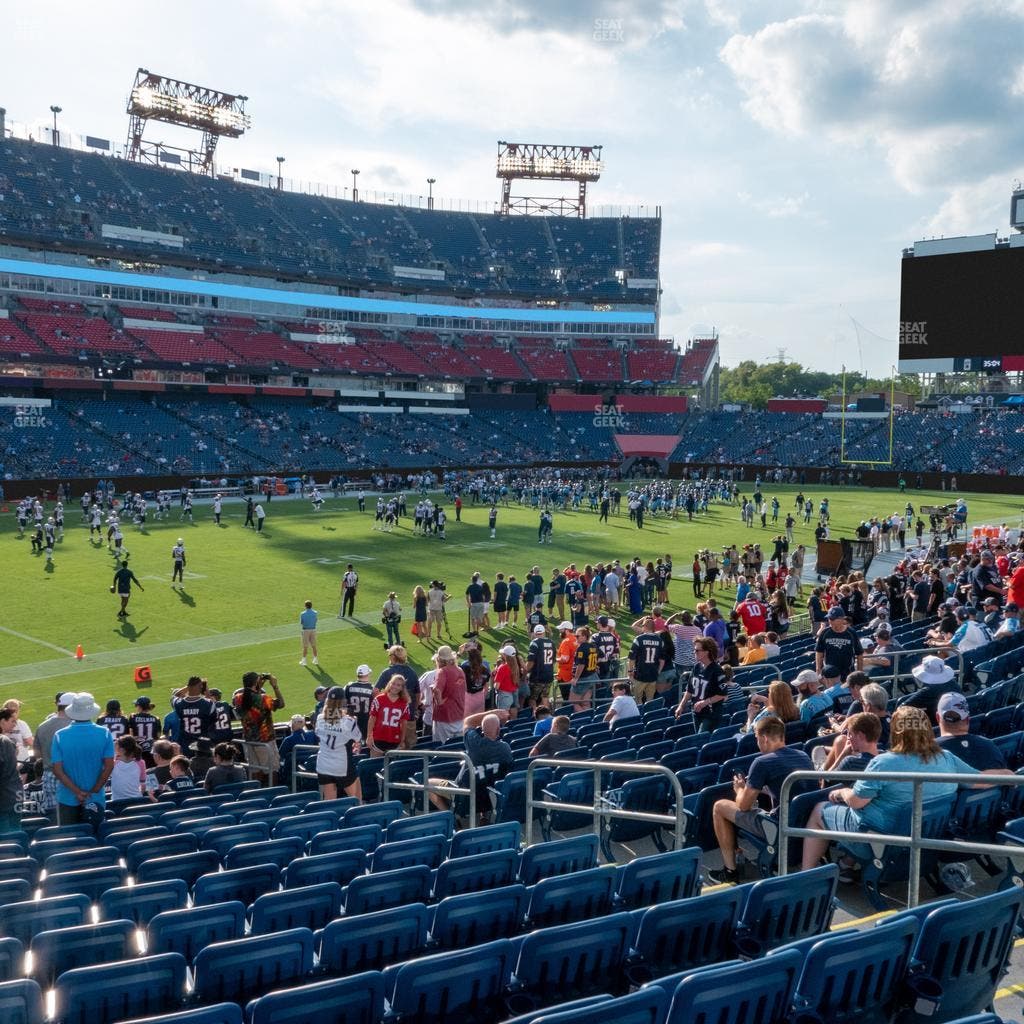 Nissan Stadium - Section 117 Seat View