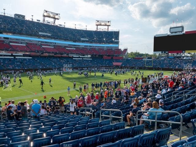 Nissan Stadium - Section 117 Seat View