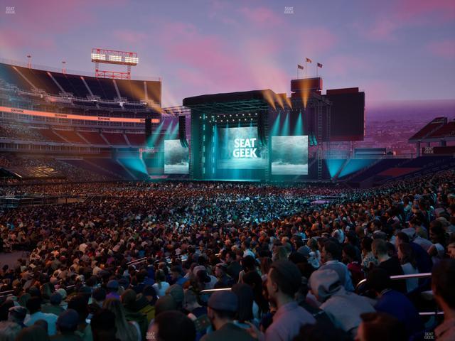 Nissan Stadium - Section 117 Seat View