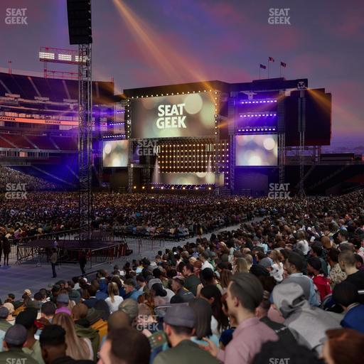 Nissan Stadium - Section 117 Seat View