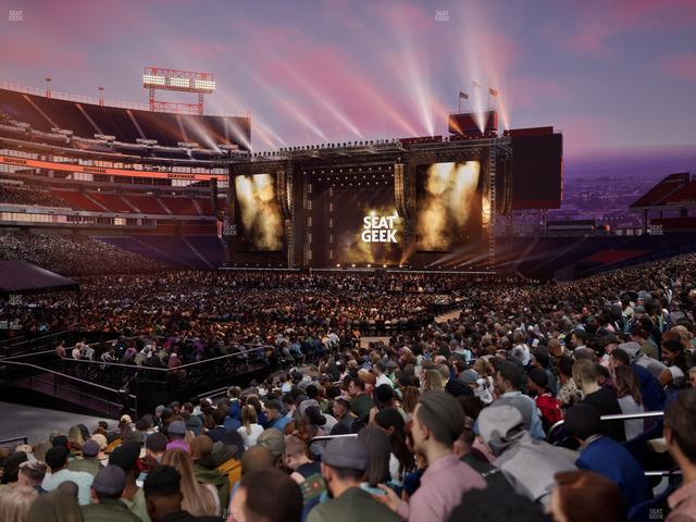 Nissan Stadium - Section 117 Seat View