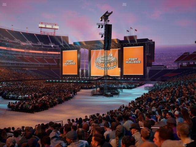Nissan Stadium - Section 118 Seat View