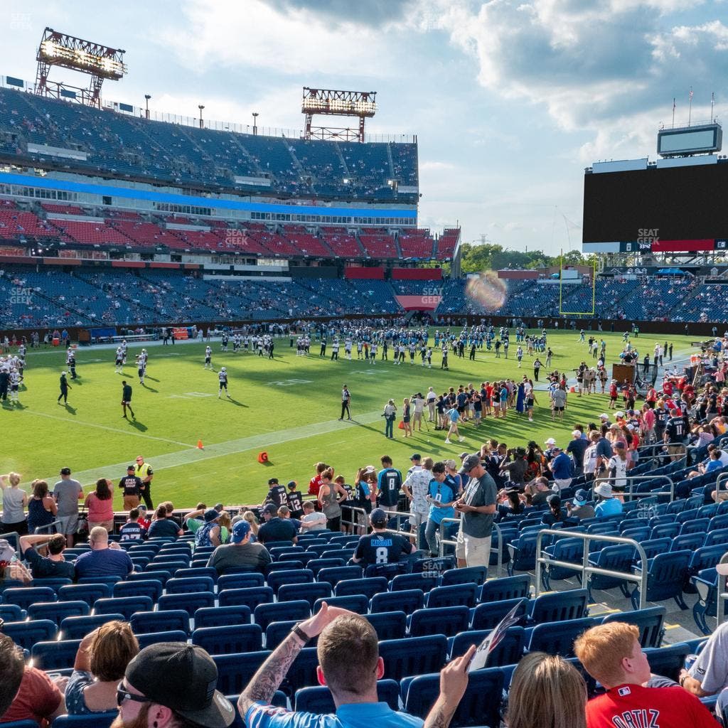 Nissan Stadium - Section 118 Seat View