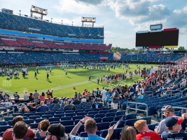 Nissan Stadium - Section 118 Seat View