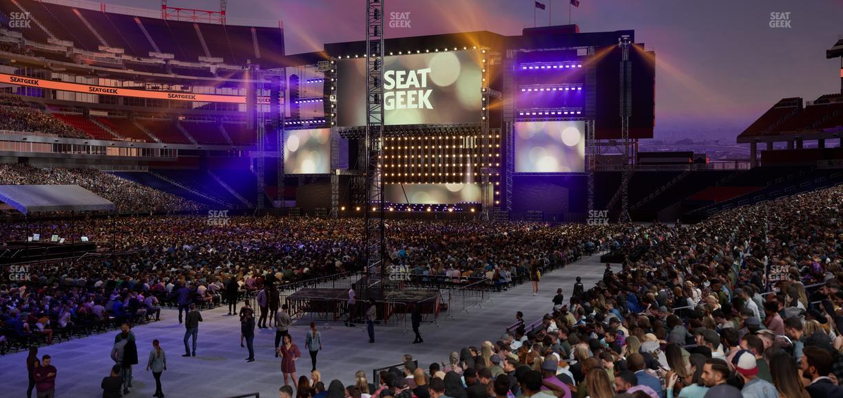 Nissan Stadium - Section 118 Seat View