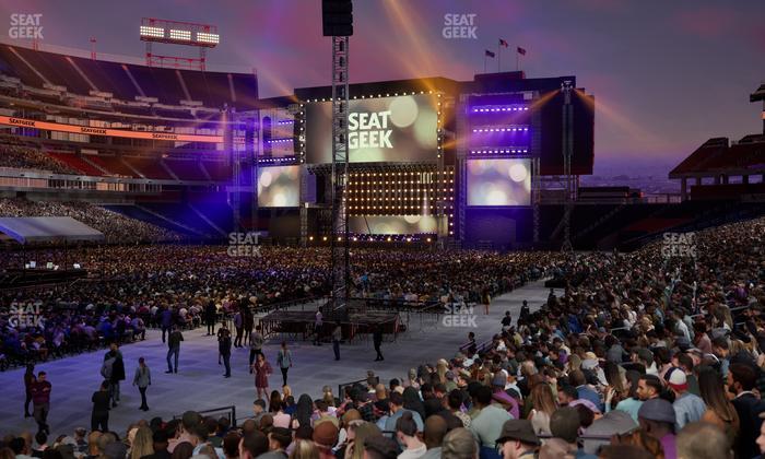 Nissan Stadium - Section 118 Seat View