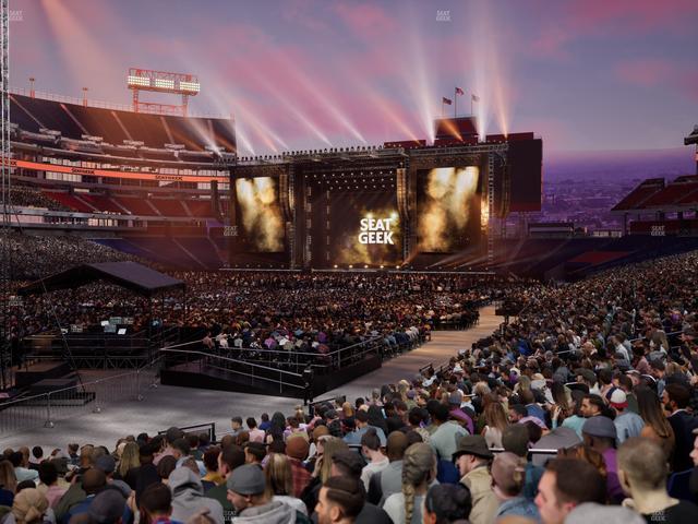 Nissan Stadium - Section 118 Seat View