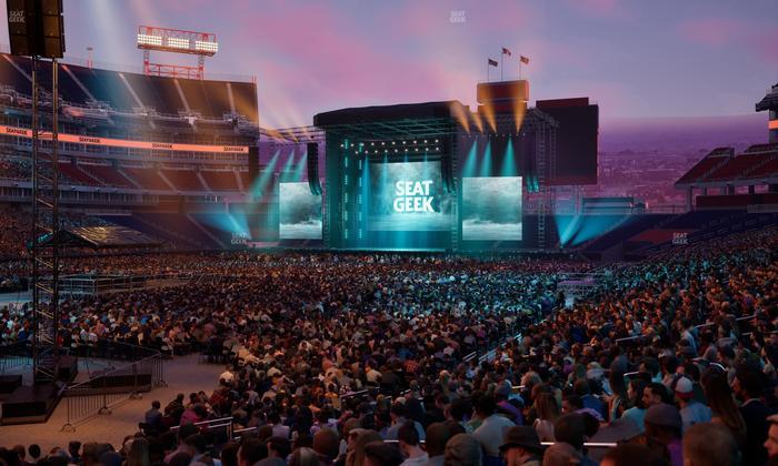 Nissan Stadium - Section 118 Seat View