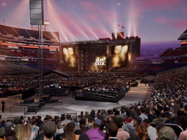 Nissan Stadium - Section 119 Seat View