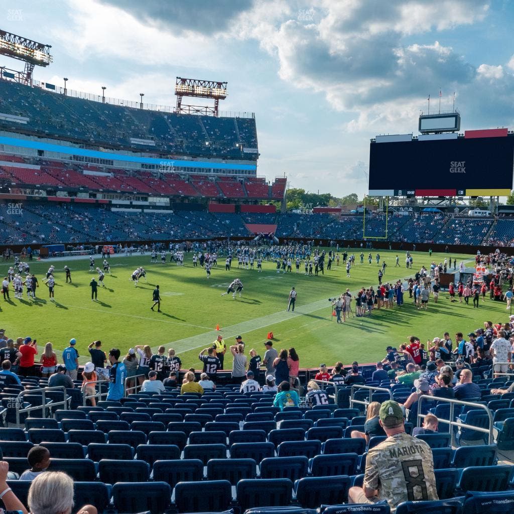 Nissan Stadium - Section 119 Seat View
