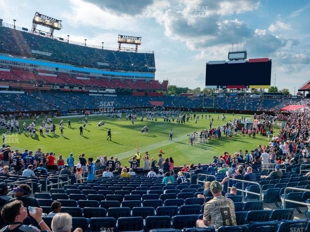 Nissan Stadium - Section 119 Seat View