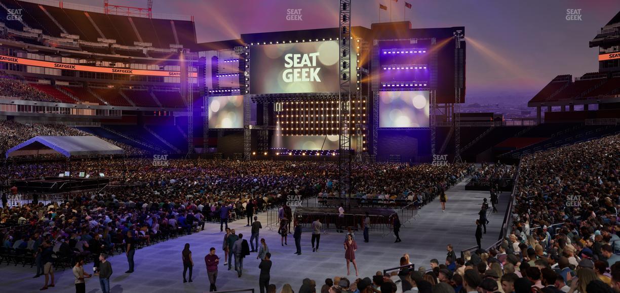 Nissan Stadium - Section 119 Seat View